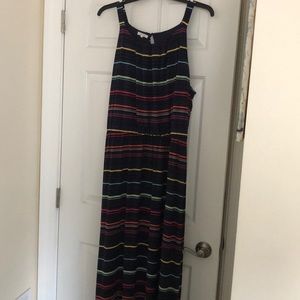 Striped Maxi Dress